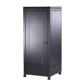 ตู้แร็คเครือข่ายตู้แร็คขนาด 19 นิ้ว 42U ขนาด 600x1000 พร้อมล็อคประตูเดียว