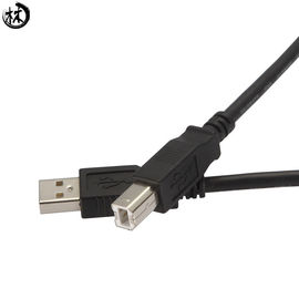 สายเคเบิลเครื่องพิมพ์ USB 2.0 สแกนเนอร์เคเบิ้ลประเภท A ถึง B ตัวผู้ 1m 2m 3 m 4m 5m พอร์ตชนิด B