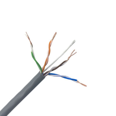 เครือข่าย 1000ft Twisted CAT5E Lan Cable Utp Solid