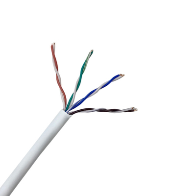 LSZH Jacket สายเคเบิลเครือข่าย 305m กล่อง Cat5e Utp Solid Ethernet Lan Cable