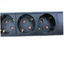 สีดำยูโร 6 Way เครือข่ายตู้อุปกรณ์เสริมสูงสุดในปัจจุบัน 10A BS 10A ปลั๊ก