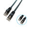 4 คู่แบน 24awg SFTP 1m 2m 3m Cat6 Patch Cord Cable